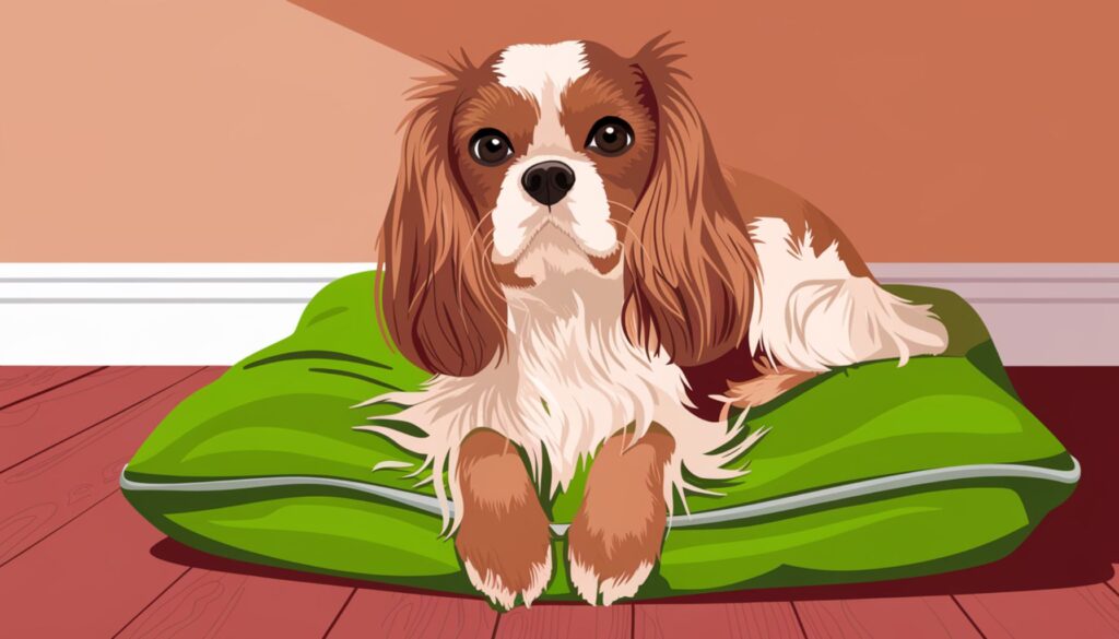 Cavalier King Charles Spaniel Vector Illustration